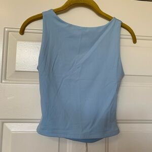 Light Blue Sleeveless Top